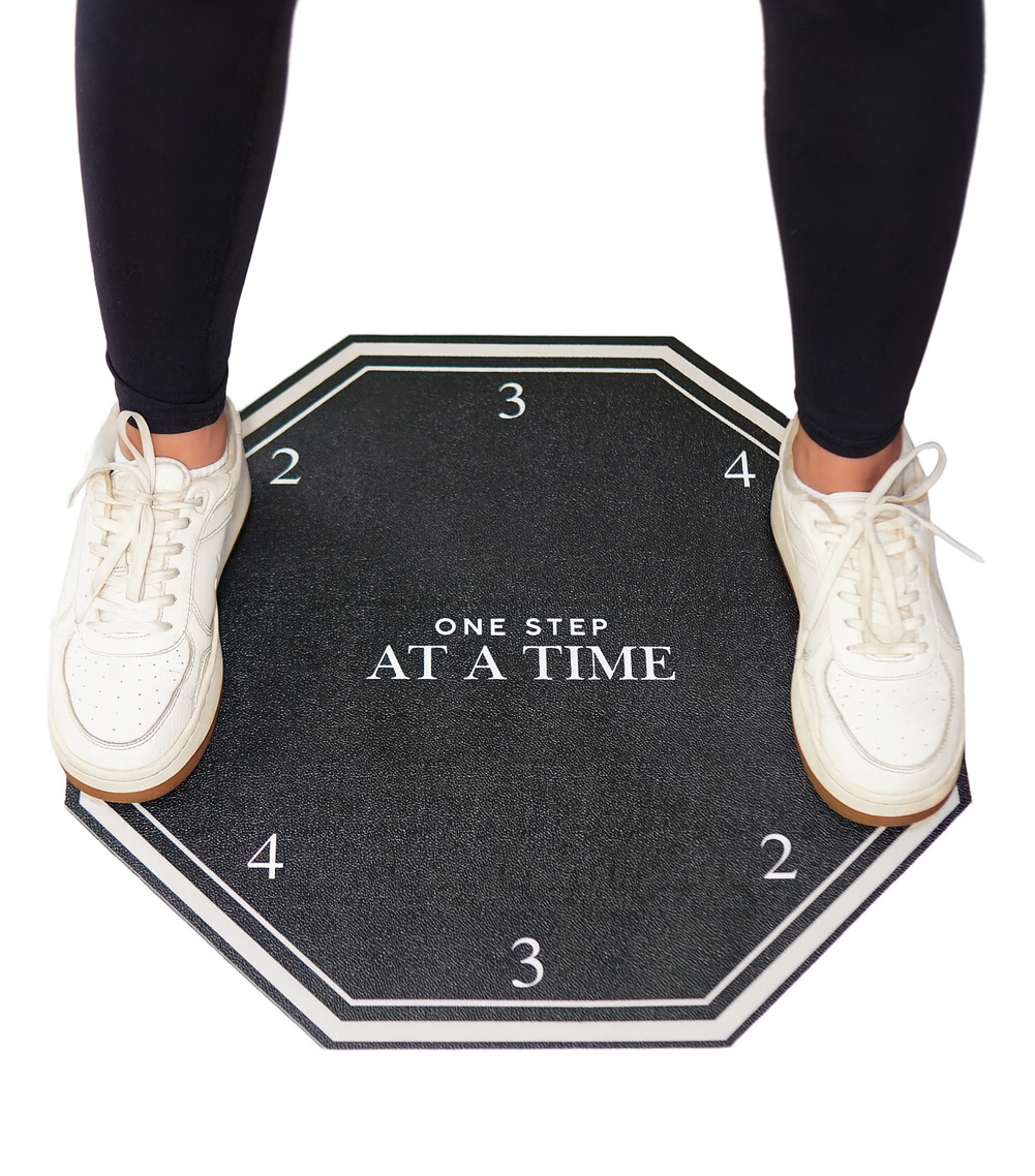 Before and After Foot Positioning Mat
