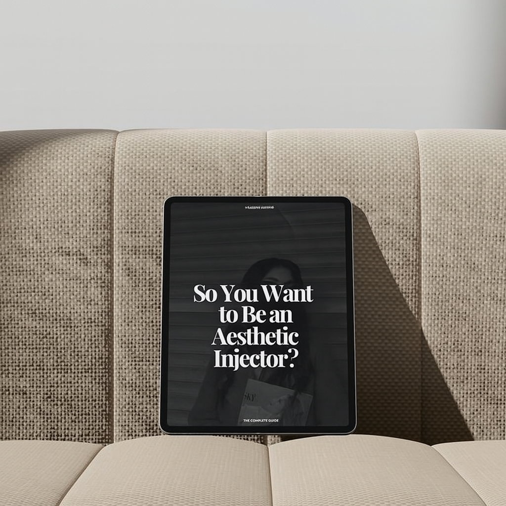E-Book "So, You Want to Be an Aesthetic Injector?"